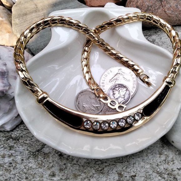 1980's Christian Dior Signed Collar Necklace - Picture 7 of 10